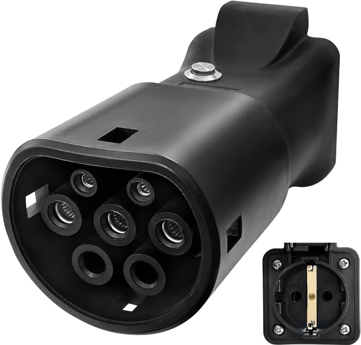 V2L Compatibel met Smart Auto EV – 16 A 220 V van het voertuig bij het opladen – compatibel met Smart #1, #3, type 2 | Alleen compatibel met Smart Auto EV, adapter 16 A 220 V voertuig opladen, toepasbaar op Smart Ontlader #1, #3