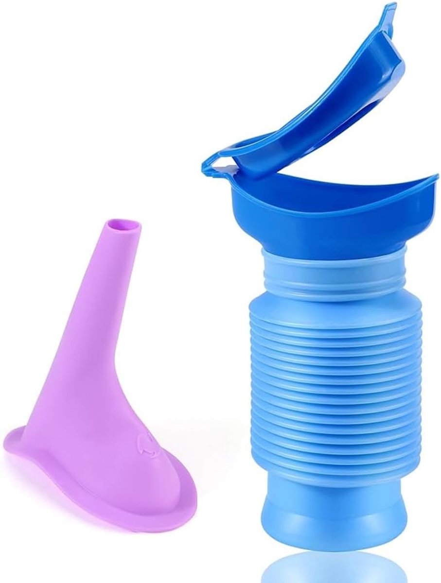 noodurinoir, 750 ml, herbruikbare fles voor auto, camping, outdoor, reizen, urinoir, verkeer en dokken