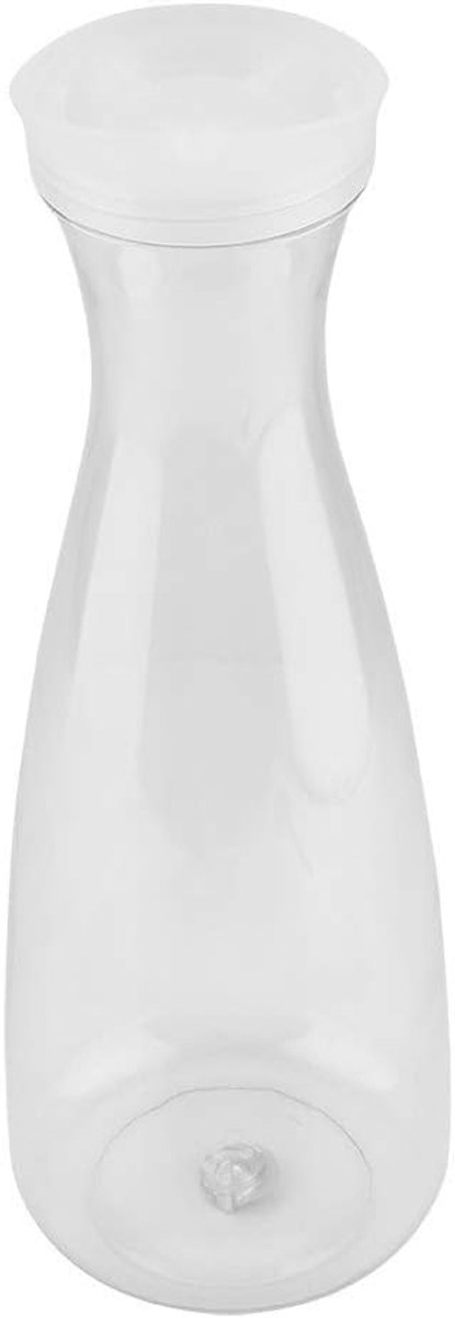 Waterkaraf met flip-top deksel, acryl transparante drankdispenser ijskoude drankdispenser voor bar thuisgebruik (03)