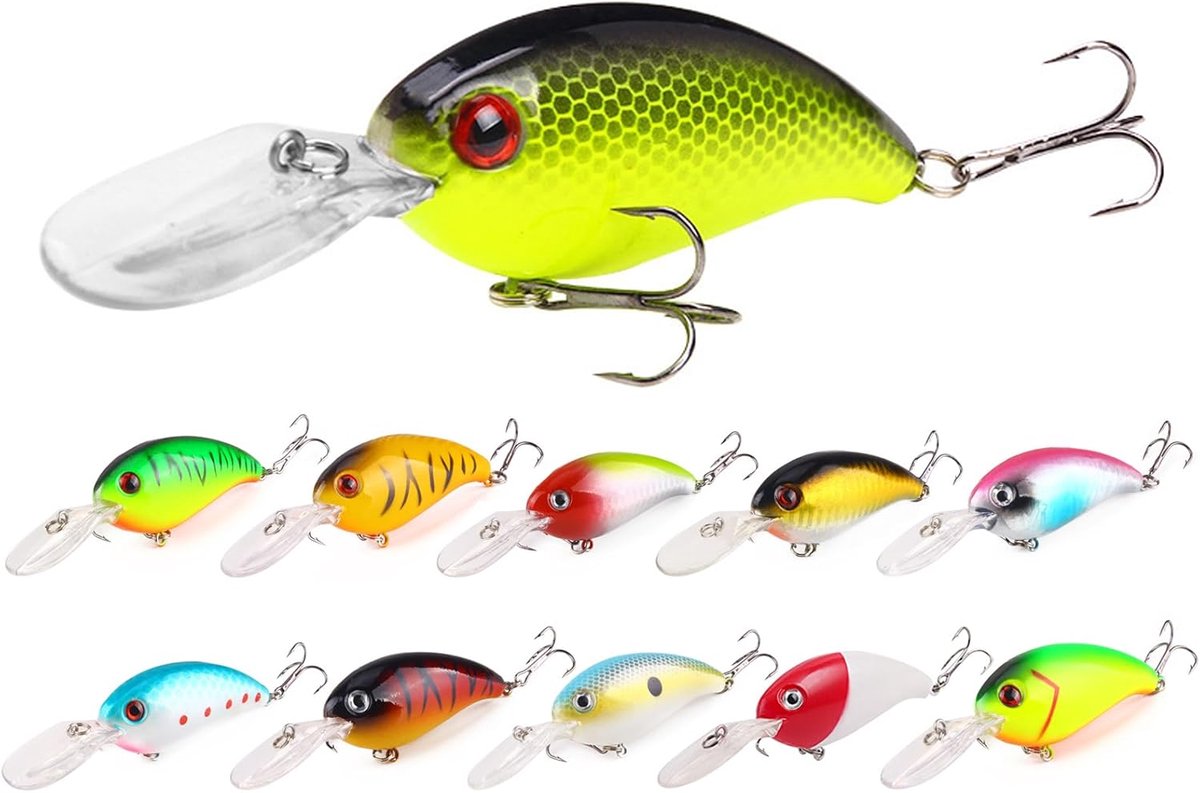 Jig Spinner, Kunstaas, Snoekaas, Ultra Sharp Ondergang Bionic Kunstaas voor Forel, Baars, Snoek, Kopje, Snoekbaars