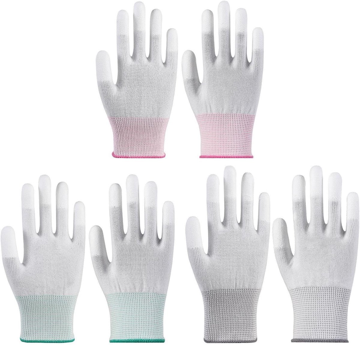 3 Paar Anti-Gloeien Handschoenen, Curling Styling Handschoenen, Hittebestendige Beschermende Handschoenen, Geschikt Voor Krultang, Elektrische Spalk En Styling Tools.