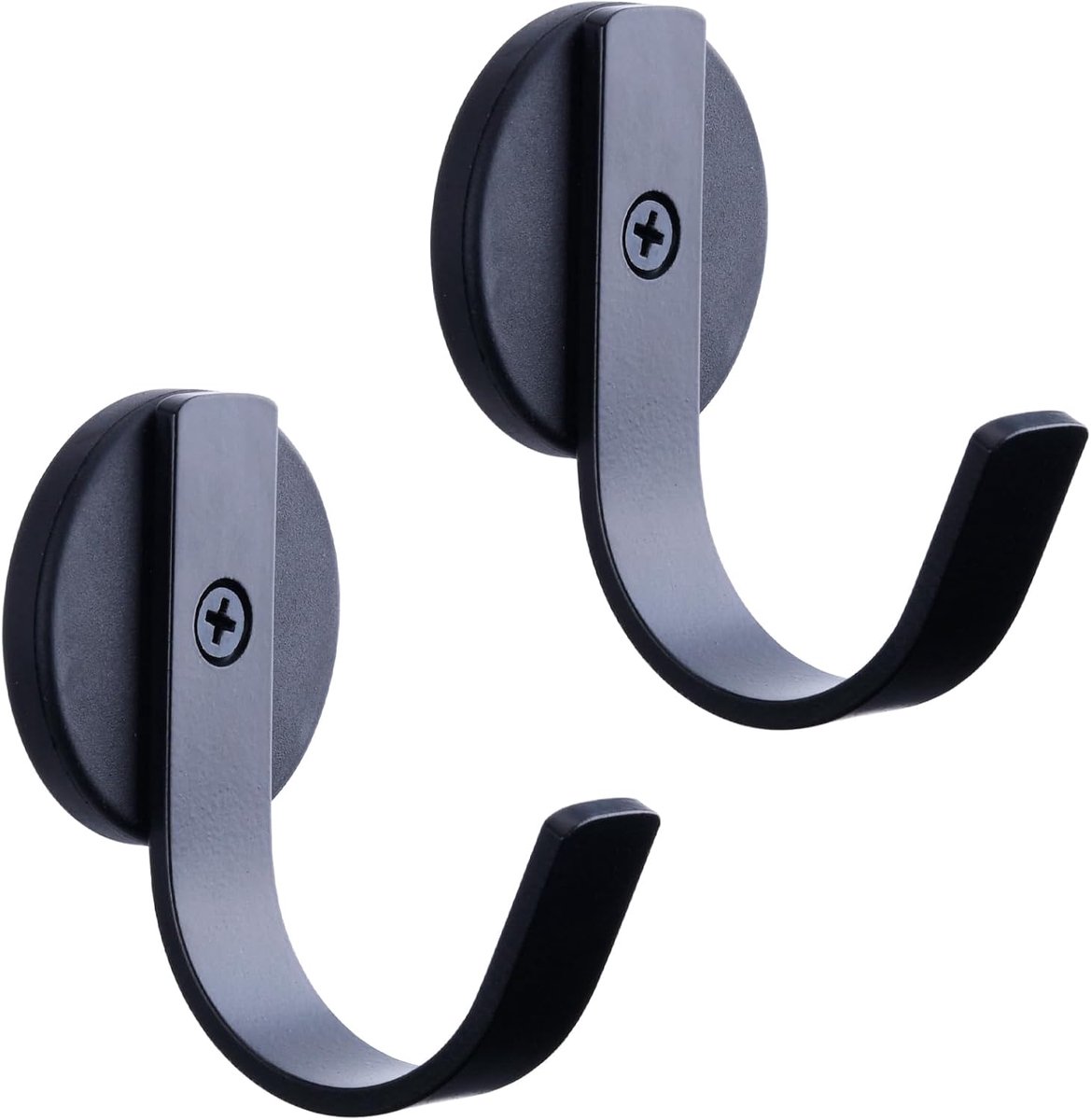 Magnetische krans hanger voor voordeur, krans haak krans houder voor metalen deur - Pack van 2