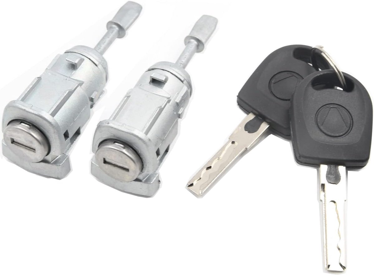 604837167 604837168 Links/Rechts Deurslotcilinder compatibel met VW GOLF 4 IV MK4 BORA A6 SKODA FABIA POLO 1997-2009