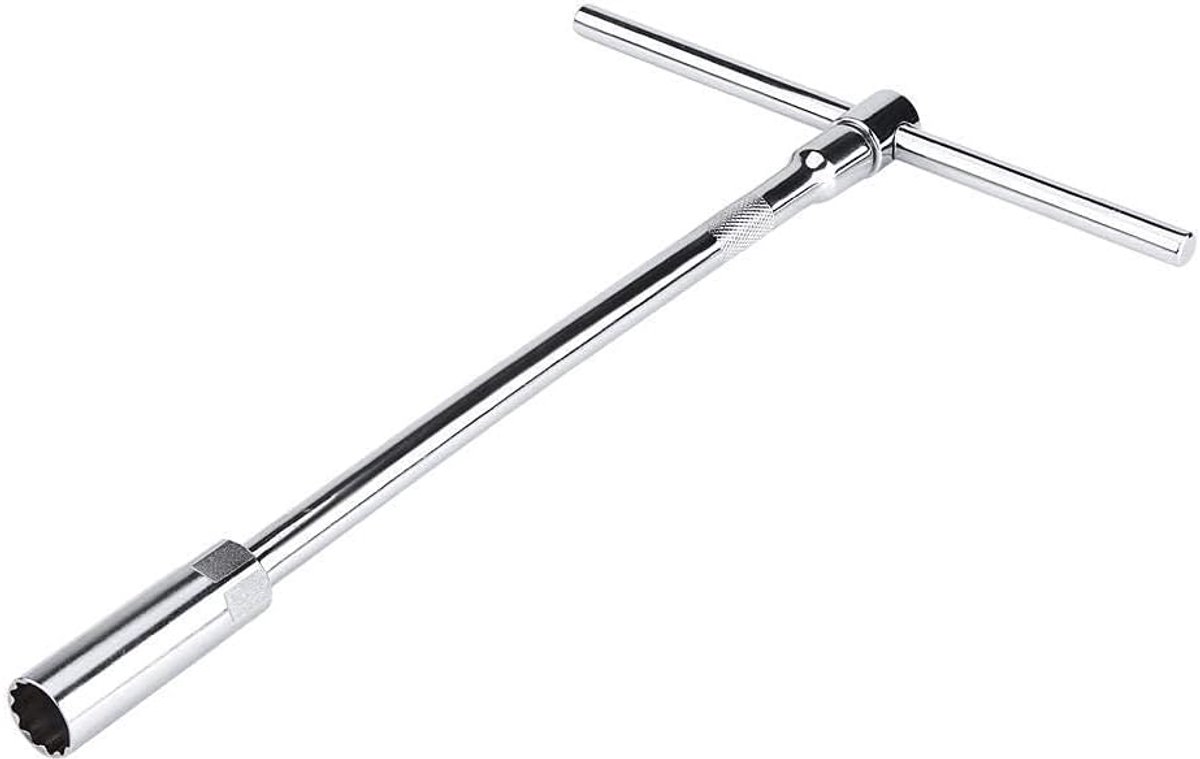 Bougiesdoppen, Bougiesleutel Bougiesdoppenhandvat, 16 mm Universele T-greep Bougiessleutel Verwijderaar Installer Gereedschapsset