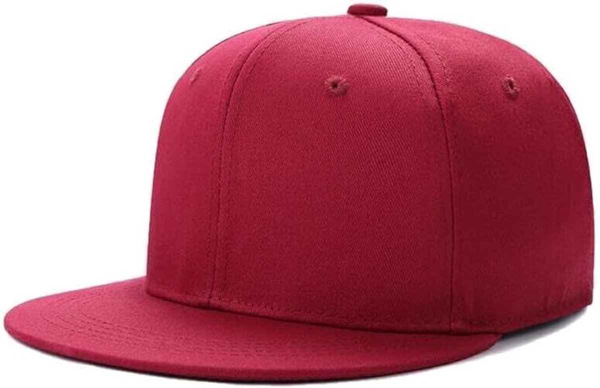 Klassieke Snapback Hoed Cap Hip Hop Stijl Platte Bill Lege Effen Kleur Verstelbare Maat