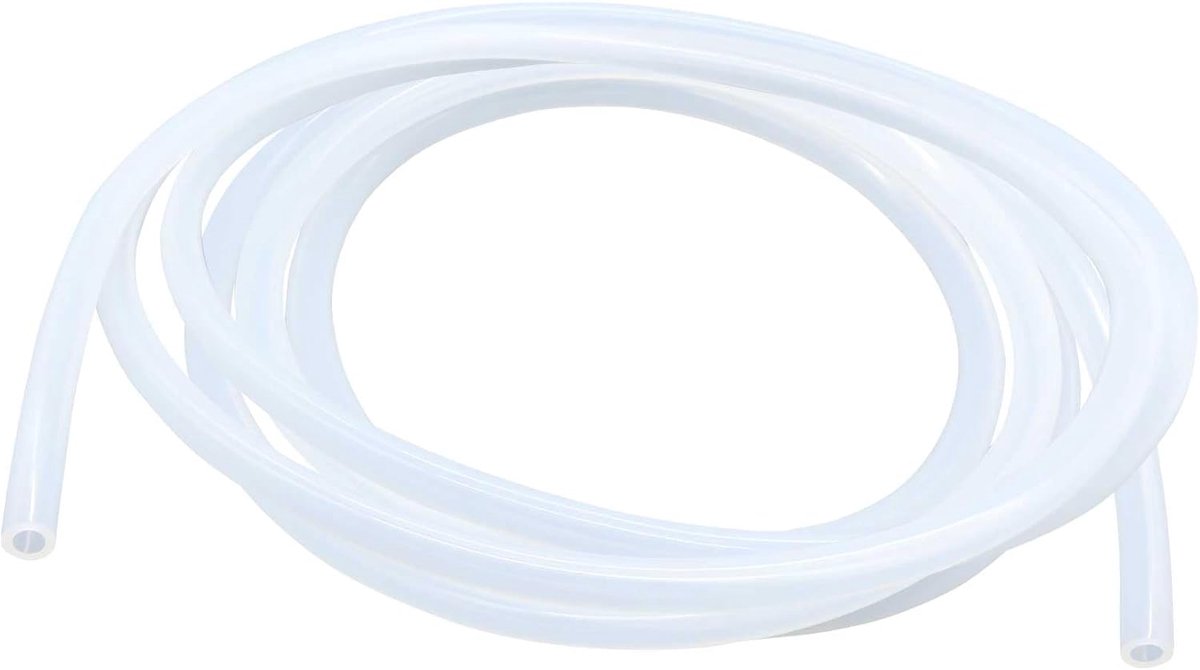 slang, 6 mm x 9 mm (binnendiameter x buitendiameter), 3 meter lang, geschikt voor contact met levensmiddelen, flexibel, transparant, water- en luchtslangen voor pompoverdracht