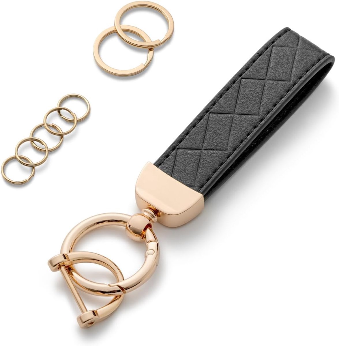 Dames Auto Sleutelhanger Lederen Auto Sleutelhanger