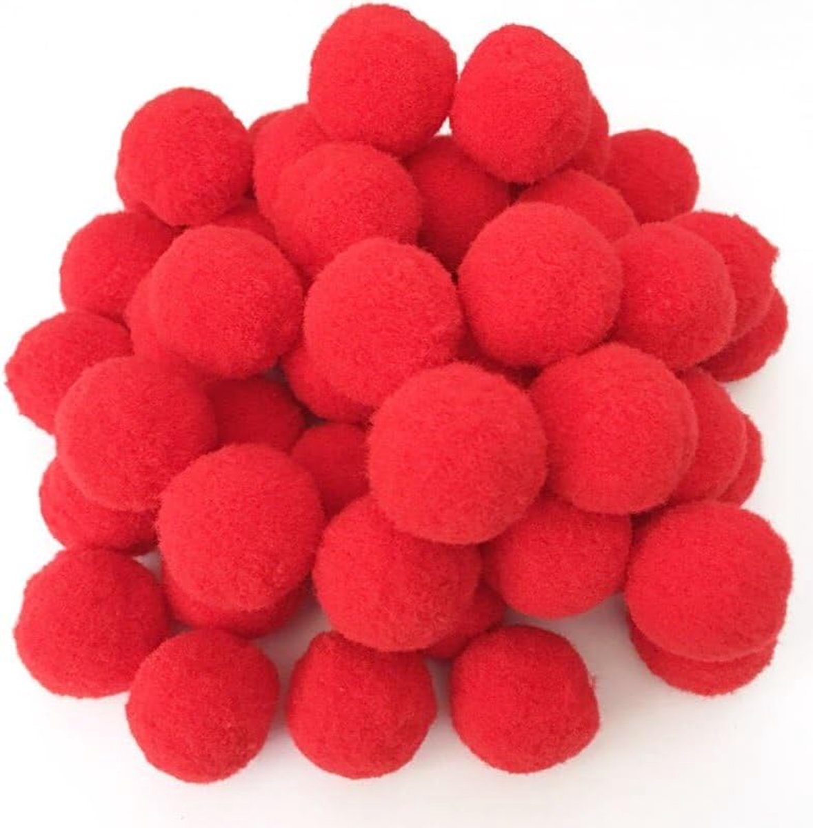 - pompons Pompon 12mm rode pompon 200stk naaien Tilda knutselen boord ballen pluche ballen voor grappige DIY creatieve handwerk DEK36 x5