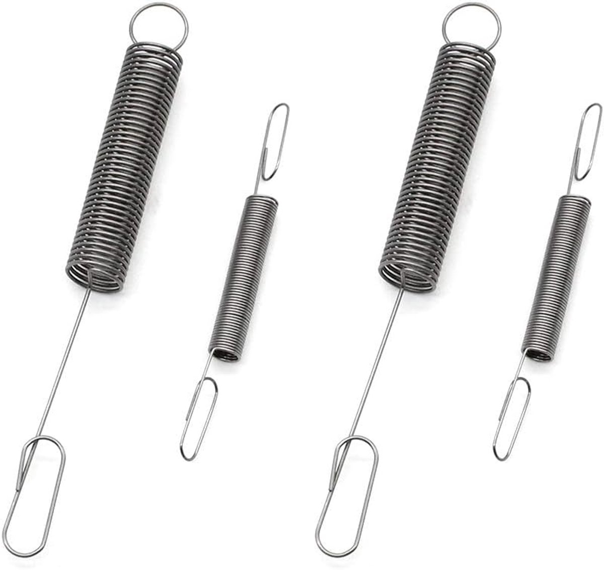 4 stuks Governor Springs Regulator Veerset Governor Veer Roestvrij staal Veer voor Grasmaaier voor Motoren (692211 & 691859) Grasmaaier Regulator
