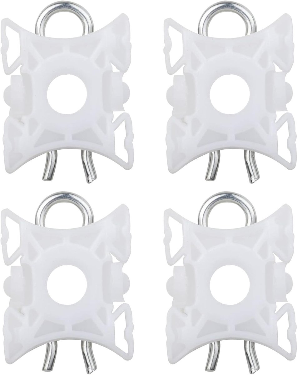 4 x raamheffer glijbakken