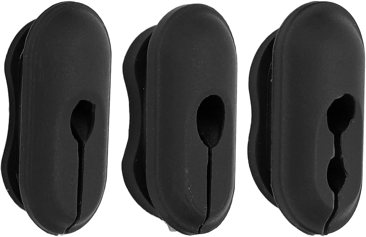 Kabelplug voor elektrische scooter - set van 3 - universaal siliconen - kabelbescherming voor Ninebot MAX G30 - SnelShoppen