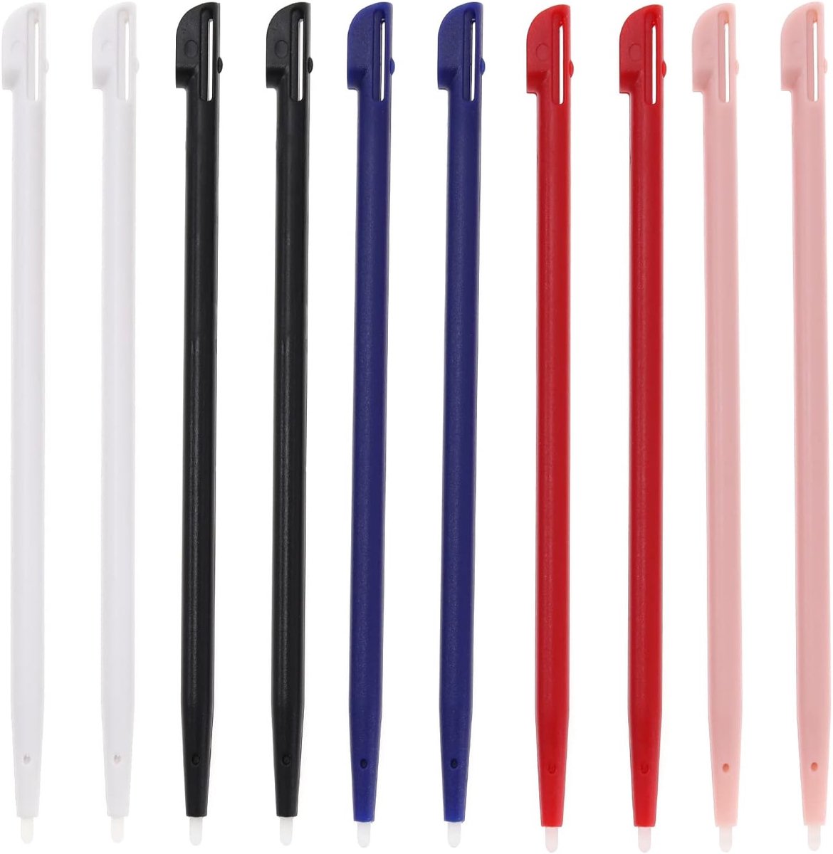 Store 10 Stks Touch Stylus Pen Vervanging Compatibel met Nintendo 2DS Pen Tip Game Console Stylus Plastic Game Console Accessoires 95mm