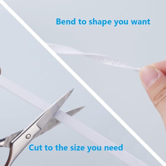 20 m tochtstrip, 6 mm (B) x 1,5 mm (T) weerstrippen schuimafdichtingstape, zelfklevende schuimtape deurraamafdichtingsstrip, anti-botsing, schokbestendige meubelbeschermende — afbeelding 4