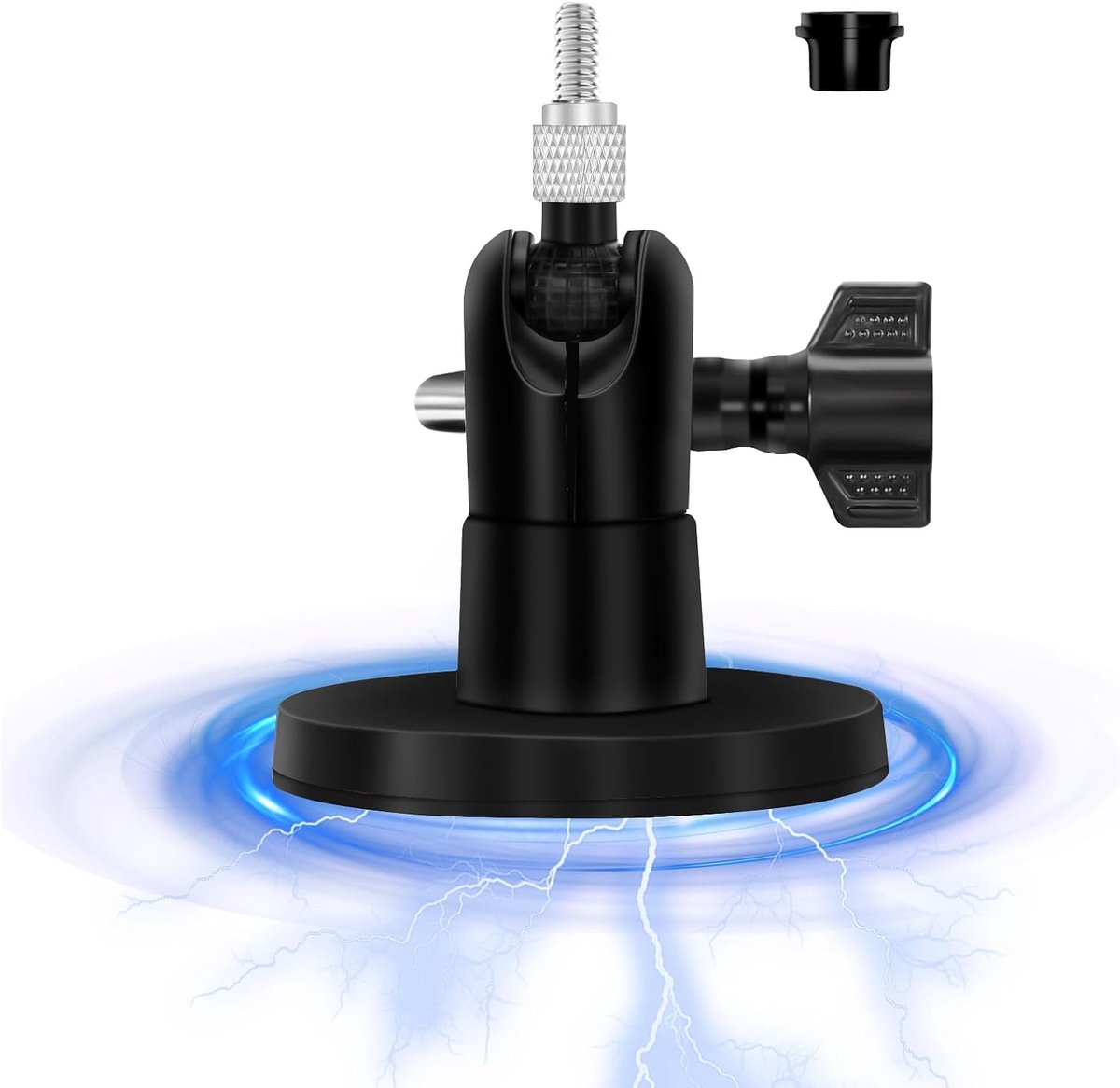 Magnetische wandhouder voor Blink Outdoor 4, Blink XT/XT2, Blink Mini en alle camera's met standaard 1/4-inch schroefgat, 360° draaibaar, sterke magneethouder (zwart)