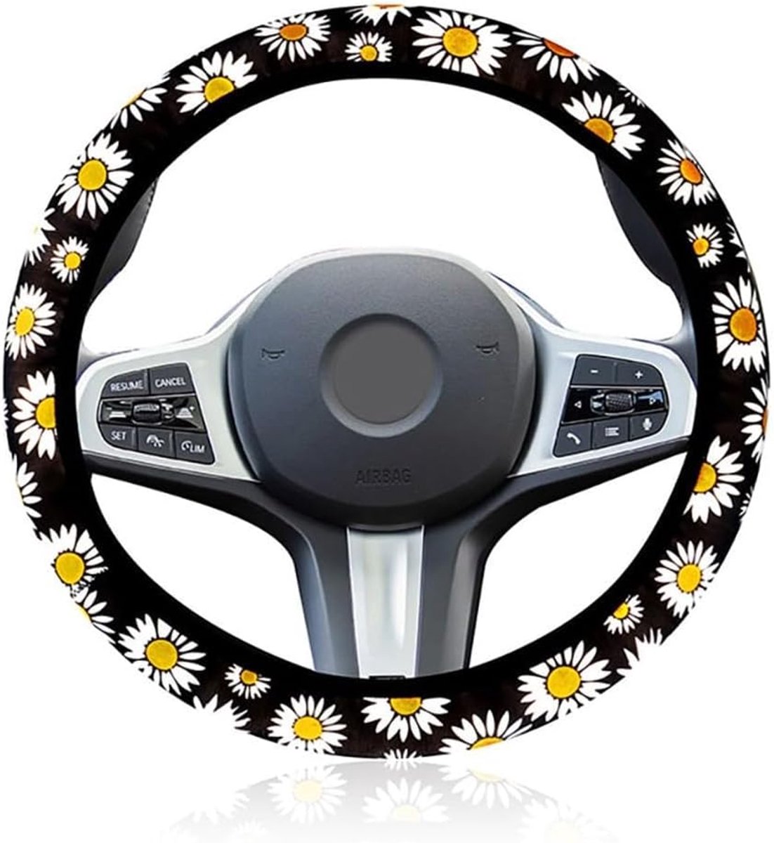 Stuurhoes voor auto, universele stuurhoes, antislip, ademend, stuurhoes, autostuurhoes voor dames en heren