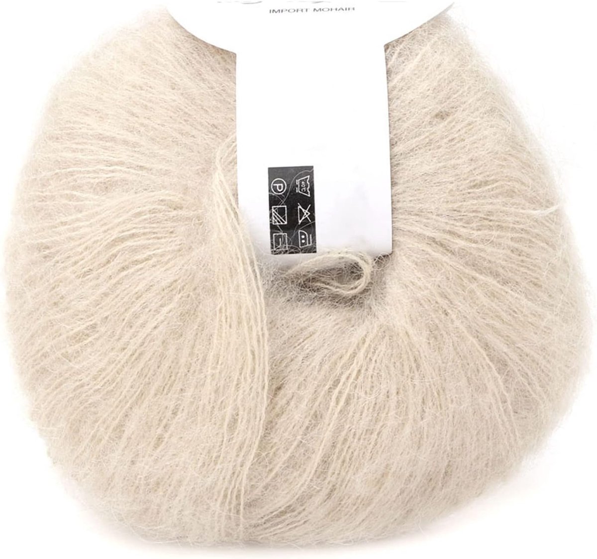 Mohairgaren voor haken, Angoragaren Merinowolgaren voor breien Drops Kid Silk Mohairgaren Wol Kasjmier Mohairmixgaren Populaire zachte breiwol voor doe-het-zelfweefsel (Mohair 12)