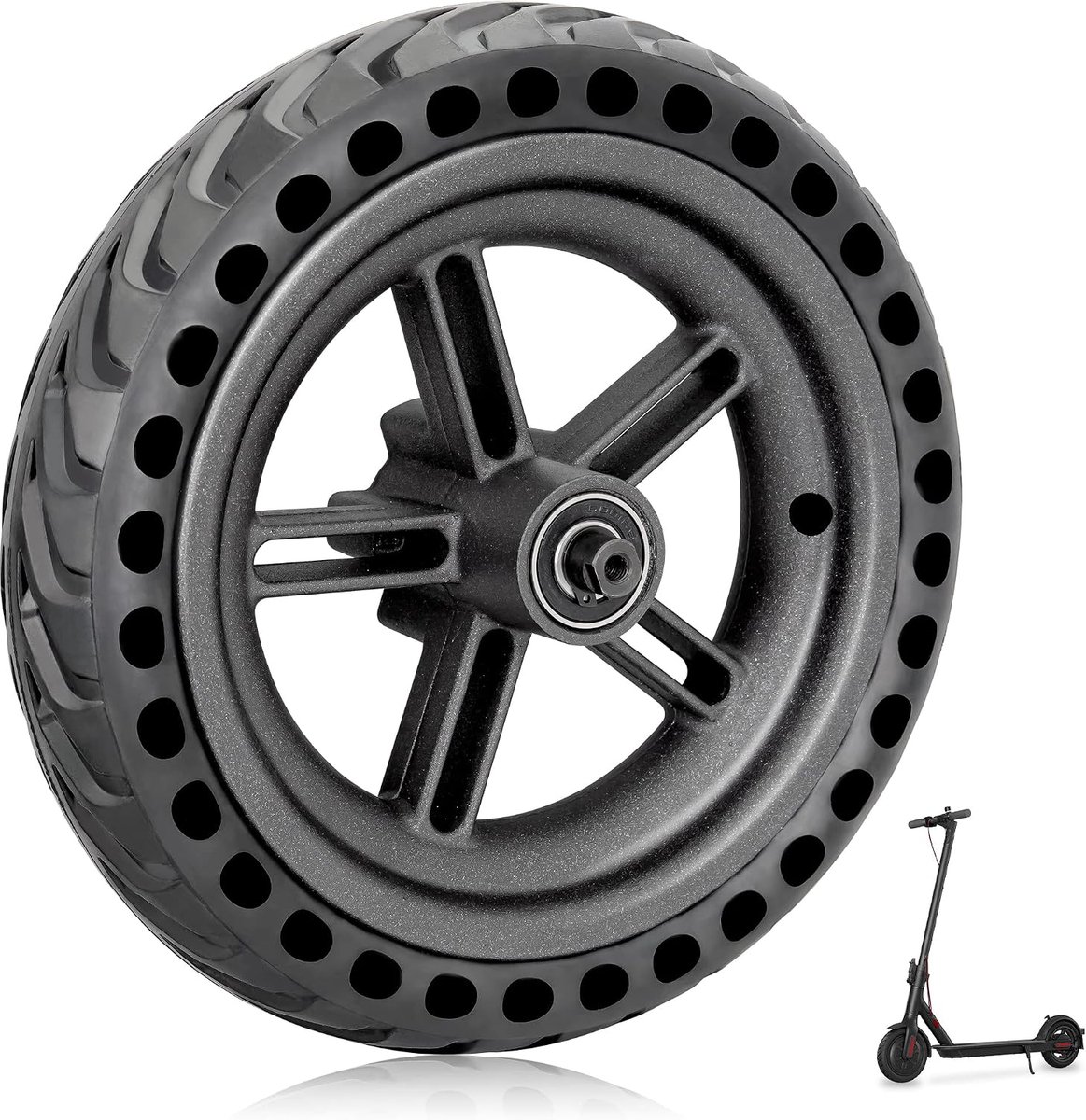 band voor Xiaomi M365/1s Scooter elektrische band massief wiel voor Xiaomi M365/1s met originele kogellagers (1 stuk voor M365/1s)