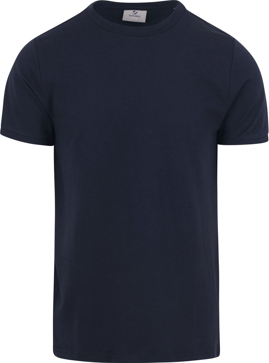 Suitable T-shirt Ono Donkerblauw (navy) - Maat M - Heren - Casual T-shirts