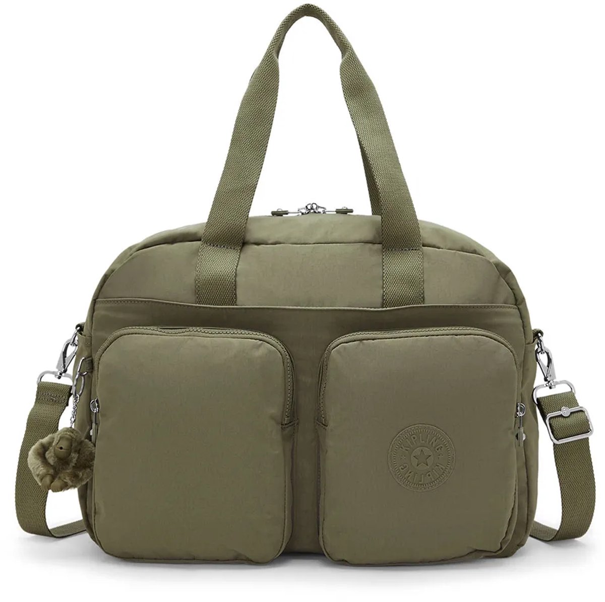 Kipling Defea Xl 28l Schoudertas Groen
