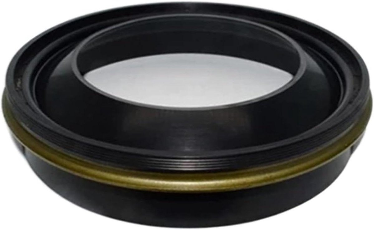 Oliekeerring Betonmixer - Afdichtingspakking Rubber - Bescherming As - Komvormig Ontwerp - 125x180x12/15mm - Zwart