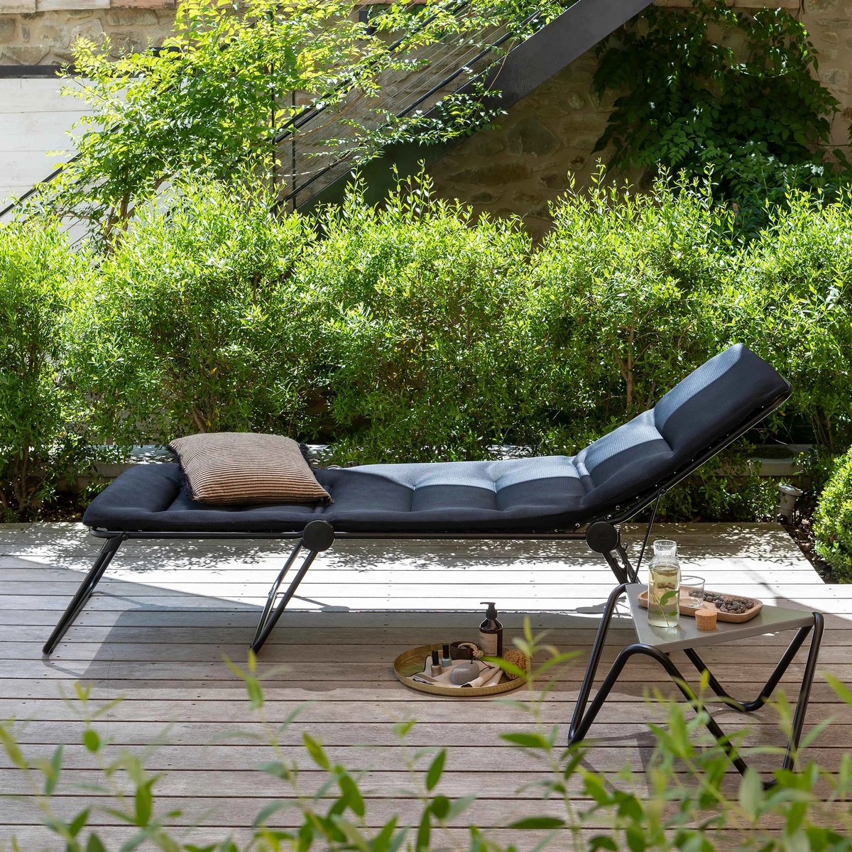 Bol.com Lafuma Siesta L Air Comfort - Stretcher - Verstelbaar - Inklapbaar - Acier aanbieding