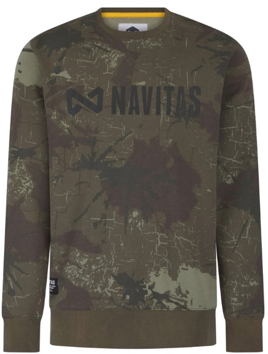 Navitas Camo Identity Sweatshirt Vis Trui Multicolor