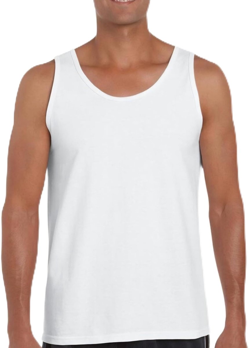 SnelShoppen - Heren Tanktop 5-Pack, Ademend 100% Katoen, Maten M-4XL, Wit en Zwart, Perfect voor Sport, Vrije Tijd en Thuisgebruik