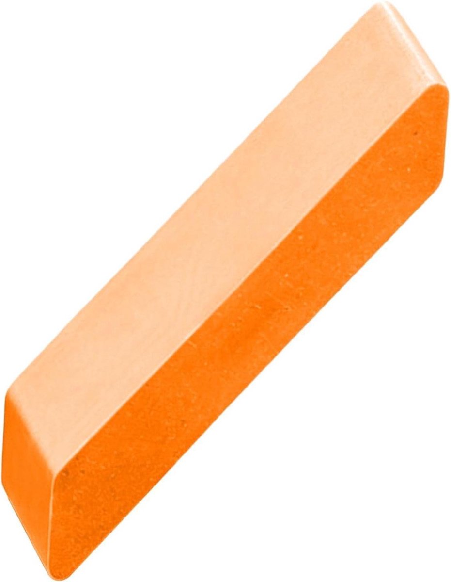 Roestverwijderaar Gum - Metaal Schoonmaker - Roest Verwijderen - Krasvrij Schoonmaken - 9 x 3 x 2 cm - Oranje