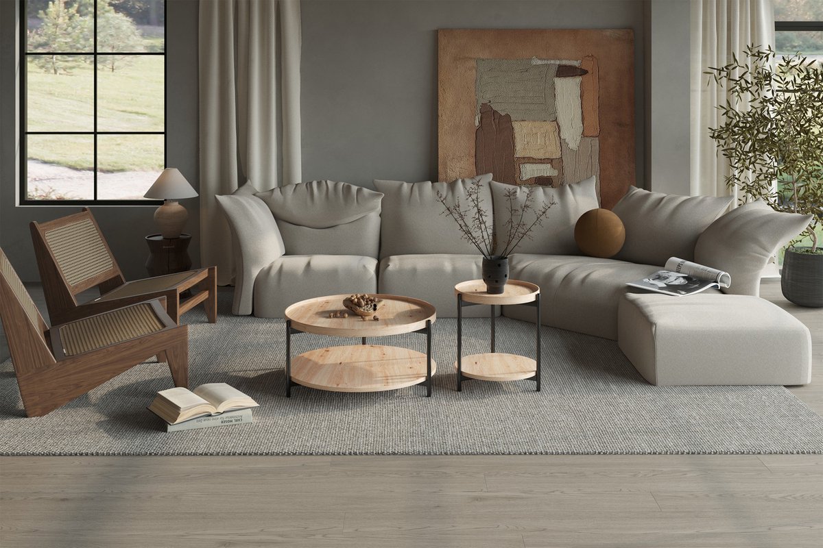 Salontafel 'Dalina' 80 cm Decor Oude Eik