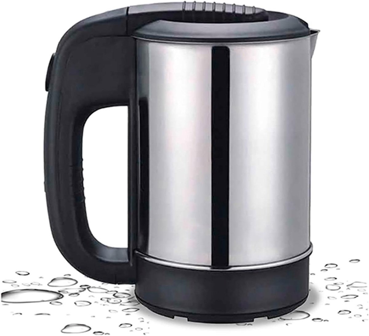 Elektrisch Waterkokertje - Reis Waterkoker - Snel Water Koken - Automatische Uitschakeling - 1000W - Zilver