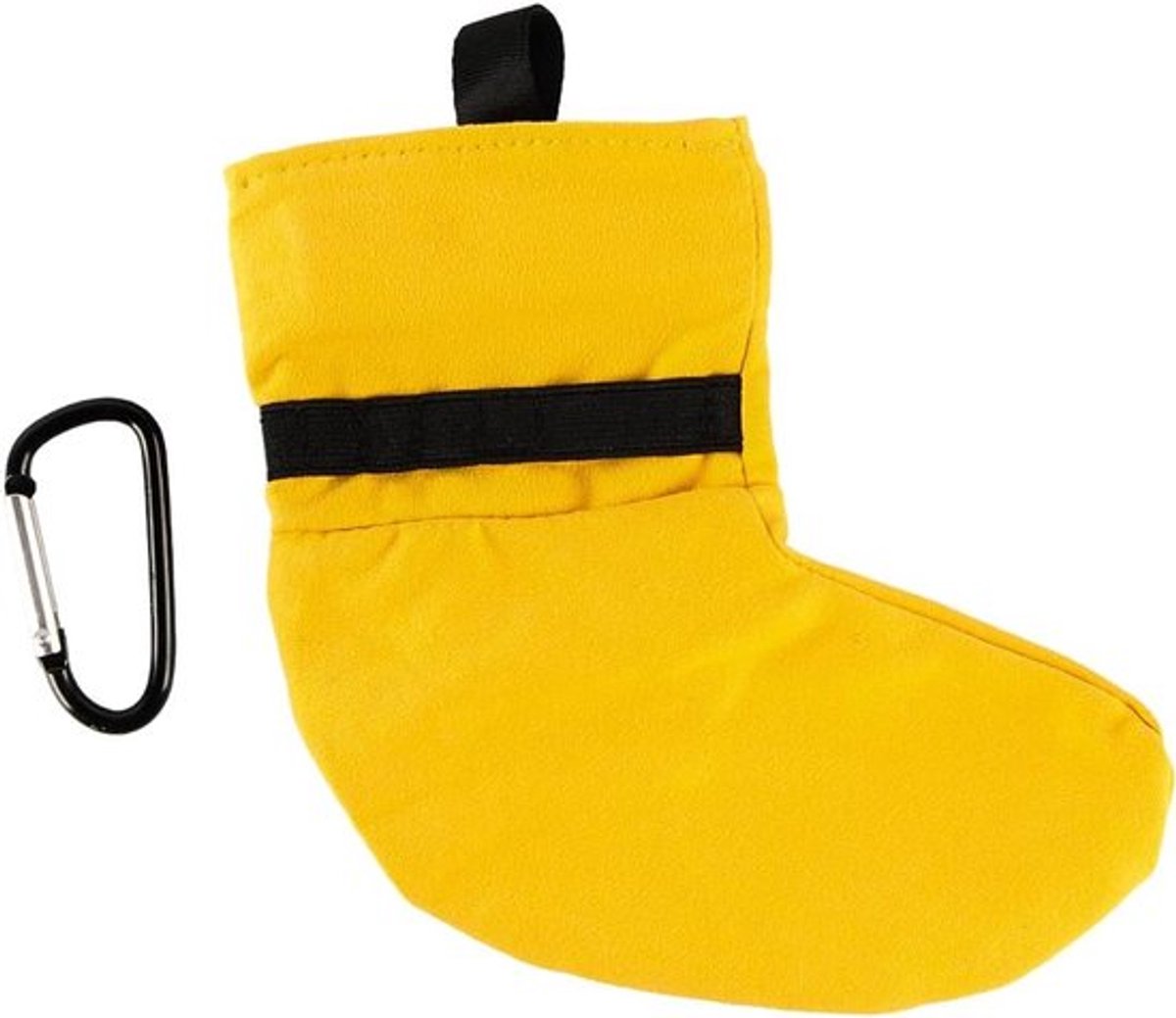 Grappige Golfbal Tas Tee Bag Hangende Clip Gesp - Accessoire Draagbaar Geel - Golfcadeaus Mannen Vrouwen - Opslagdrager 23x15cm