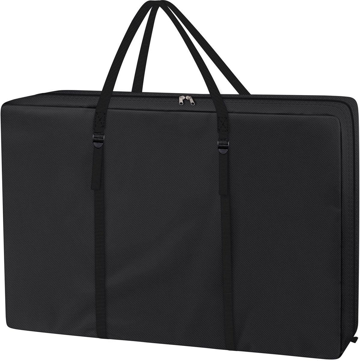 SnelShoppen - Stevige Stoelhoes voor Opvouwbare Ligstoel, Zero-Gravity Stoel, Lichtgewicht Transportstoel, Opvouwbare Rollator, Zwart voor Tuin, Campi