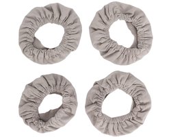 CPAP Gezichtsbedekking - Neusafdekking - Comfortabel Slapen - Zachte Stofbarrière - 4 Stuks - Wit