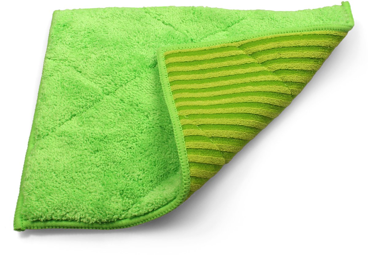 Bamboe Microvezeldoek ChiaMo.nl Groen 25 x 20 cm – 700 g/m² – 5 stuks