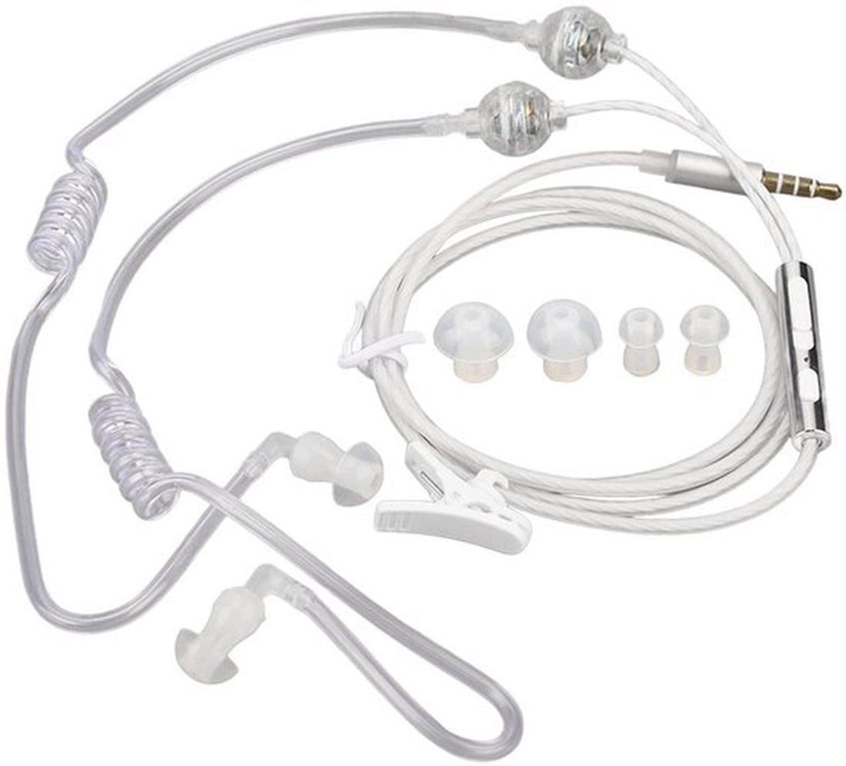 - Hoofdtelefoon - Ruisonderdrukking - Stralingsvrij - Wit - In-ear - Ergonomisch ontwerp - Geschikt voor kinderen en zwangere vrouwen - Luc...