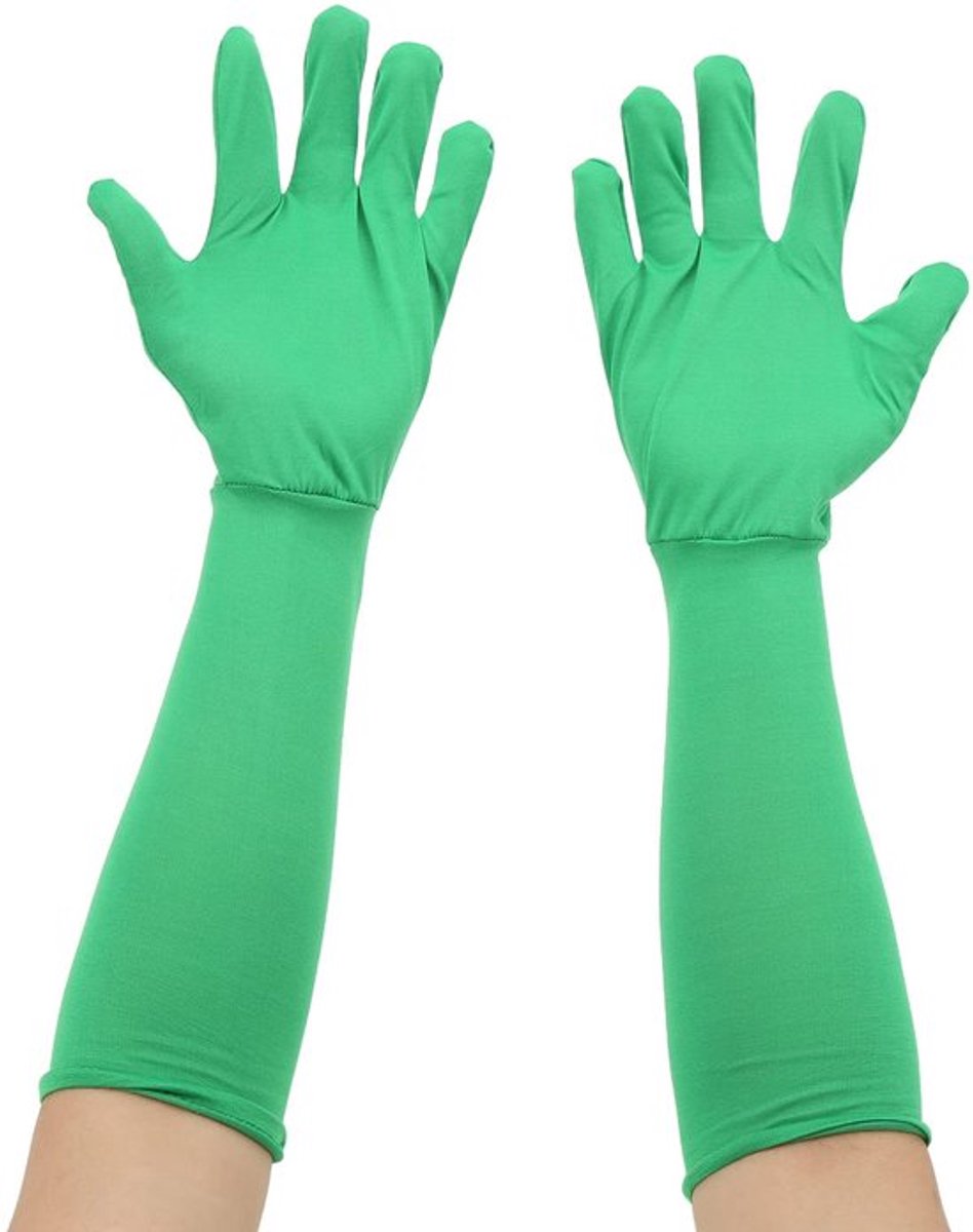Foto Studio Chromakey Groene Handschoenen - Onzichtbaarheid Effect - 2 Stuks - Voor Fotografie en Video - Perfect voor Post-Productie - I...