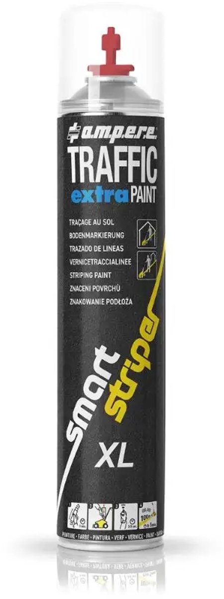 Ampere Traffic Extra Paint XL markeerverf – rood
