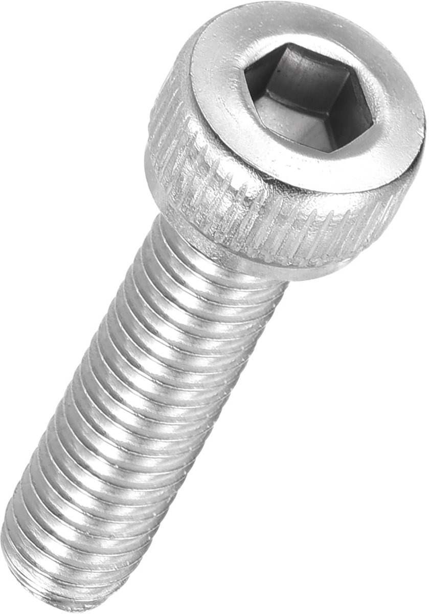 Dailygoods - 30 Stuks Cylinder Head Bolts M4-0.7x16 mm - 304