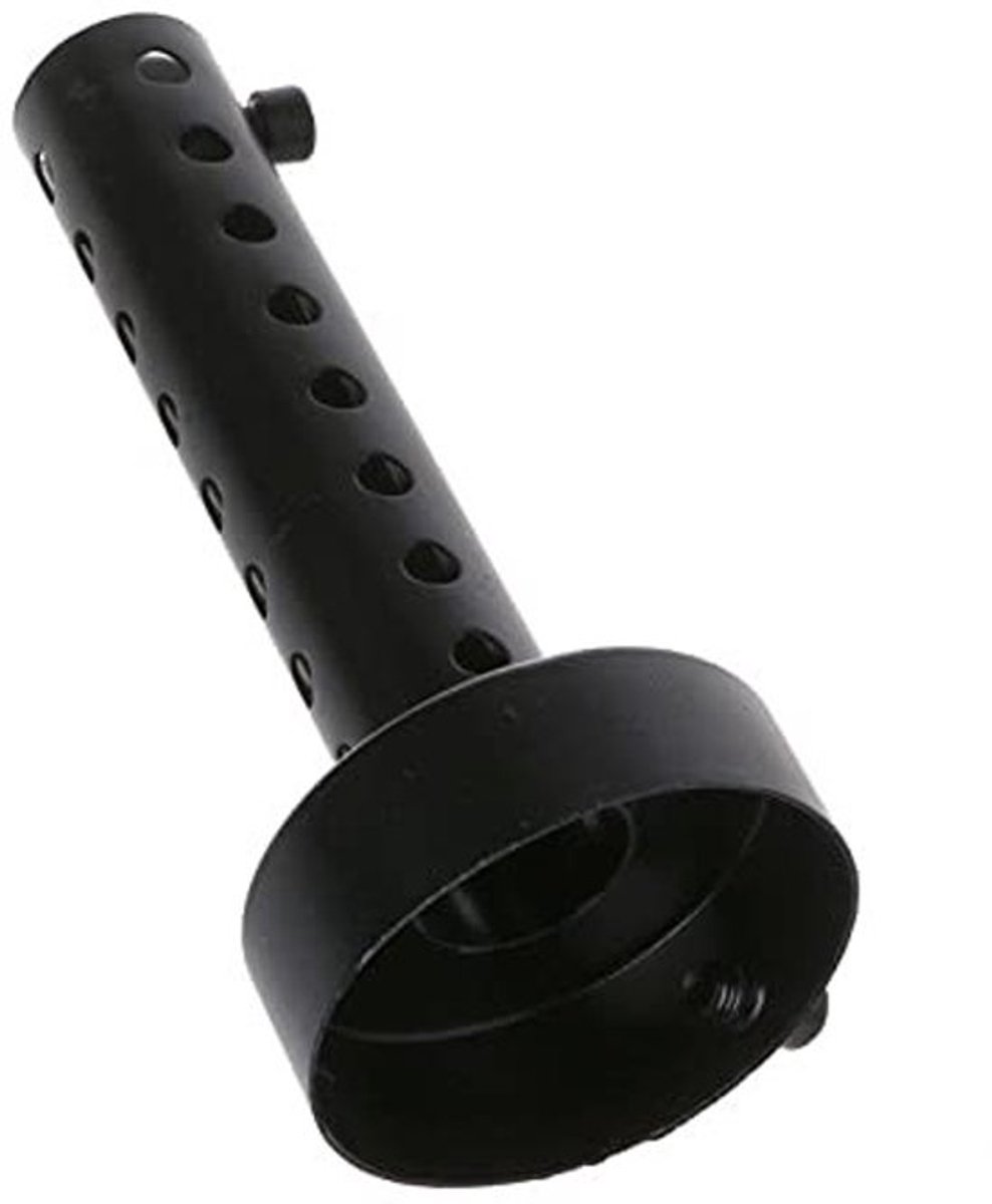 Uitlaatdemper 60MM - Universele Motorfiets Demper - Muffler/Baffle - DB Killer - Korte Demper - Zwart