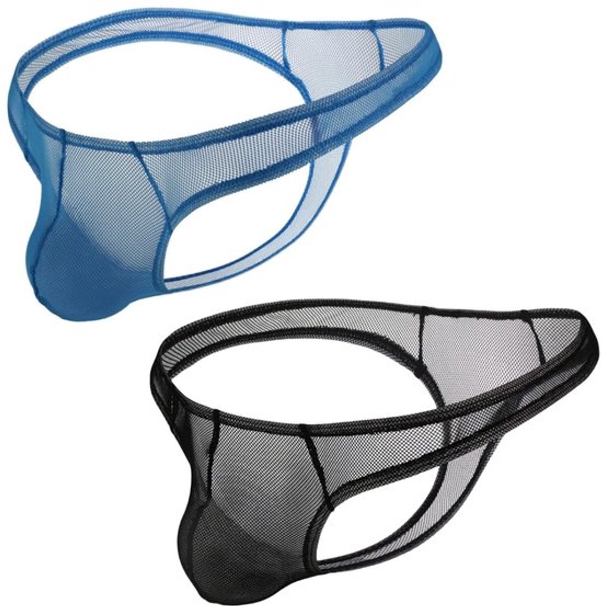 Mannen tanga 2-pack - Ademend en comfortabel, lage taille jockstrap