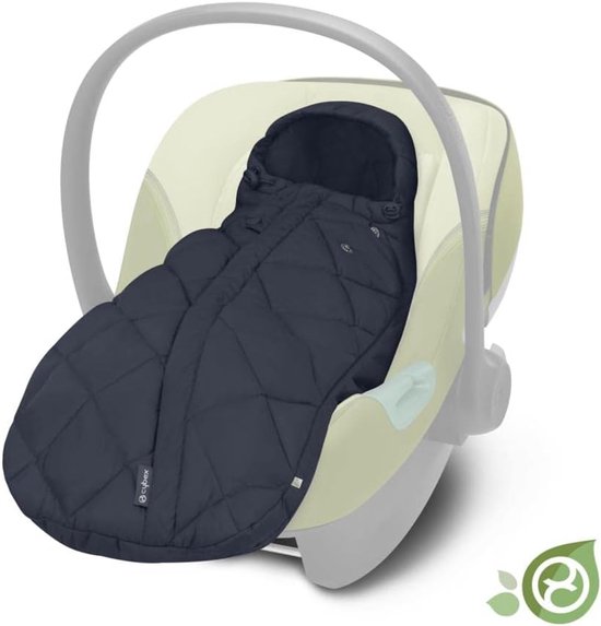 Baby Voetenzak - Babydeken Draagzak - Warm Houden Baby - Waterafstotend - 75 cm - Blauw — afbeelding 4