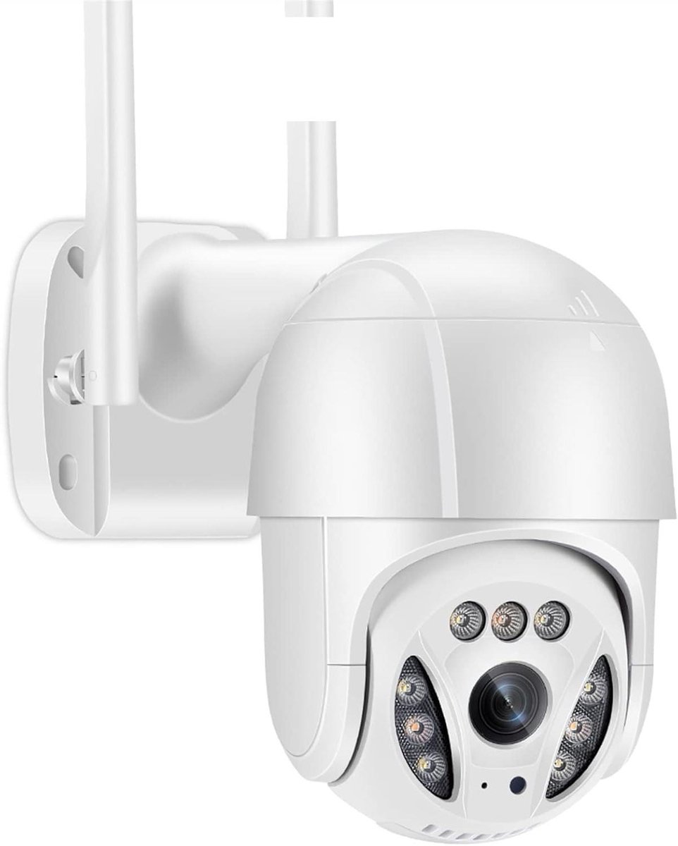 Beveiligingscamera - IP Camera Outdoor - Huis Beveiligen - AI Menselijke Detectie - 5MP - Universeel
