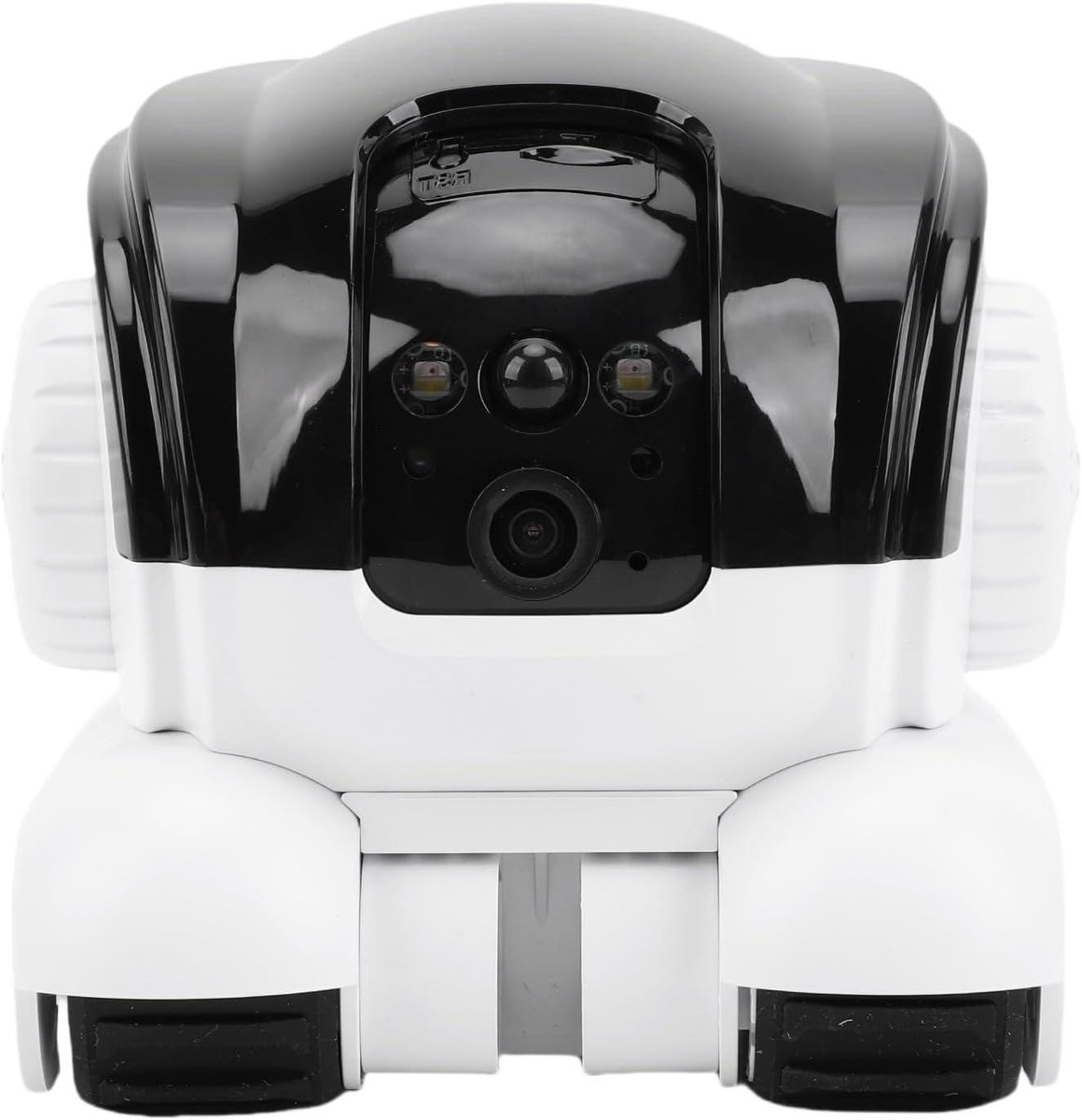 Slimme Beveiligingscamera - Interieur Camera Bewegend - Huisdier Monitoring - Automatische Huisdiertracking - 15 x 14 x 12 cm - Wit