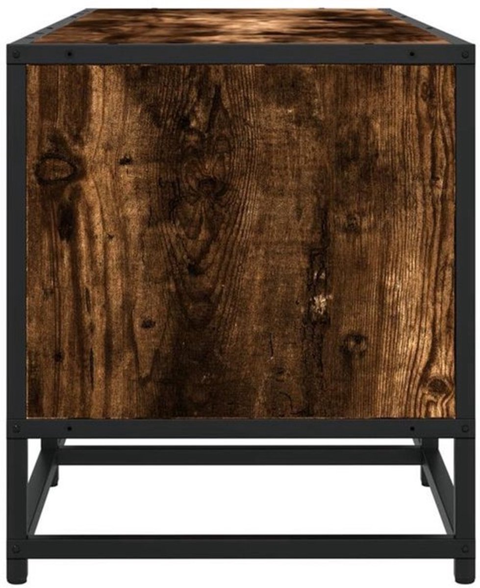 Tv-meubel – Tv-kast – Meubel – Mediawand – Gerookte Eik – 180x35x41 cm – Duurzaam Houten M