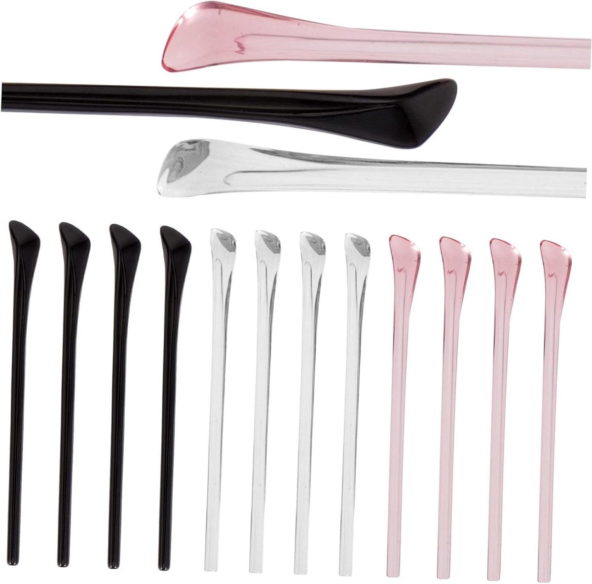 Brillengrepen - Brilarm Vervanging - Bril Reparatie - Zonder Stickers - 7x0.6cm - Diverse Kleur