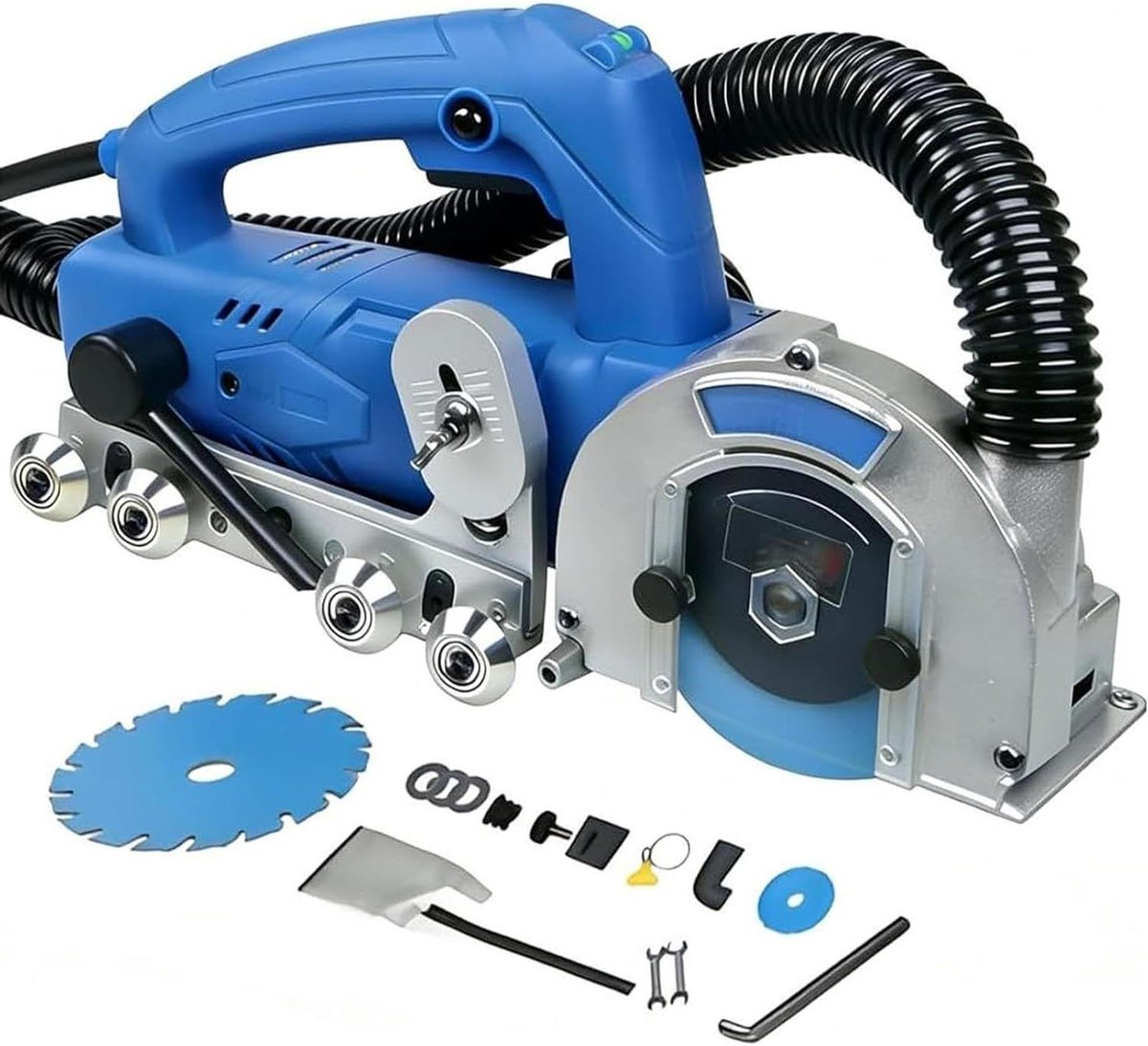Tegelvoegreiniger - Voegenmachine - Voegen Reinigen - Stofvrije Reiniging - 1200W - Blauw