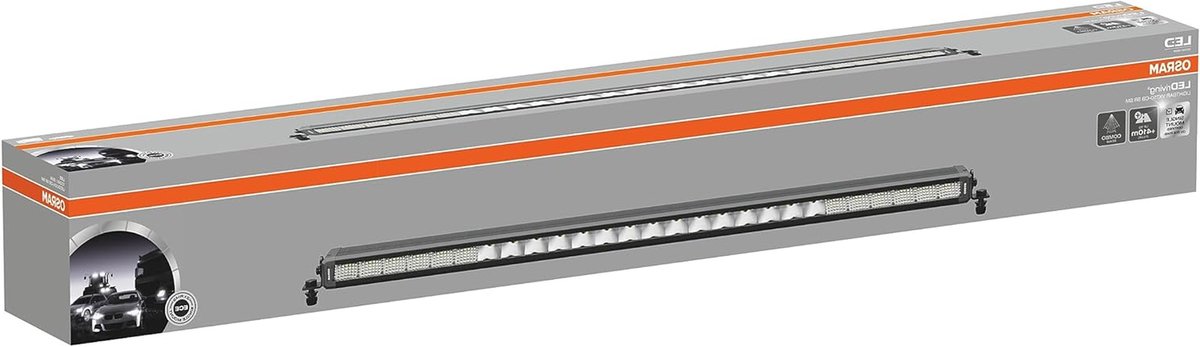 LED Lightbar - Extra koplamp Verstraler - Off-road verlichting - Gecombineerd lichtbeeld - 410m lichtbundel - Wit