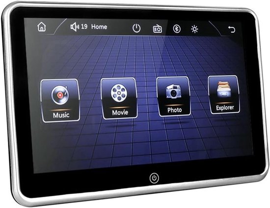 Draagbare DVD Speler - Auto Monitor - Reizen Entertainment - HD Roterend Scherm - 10 Inch - Zwart — afbeelding 4