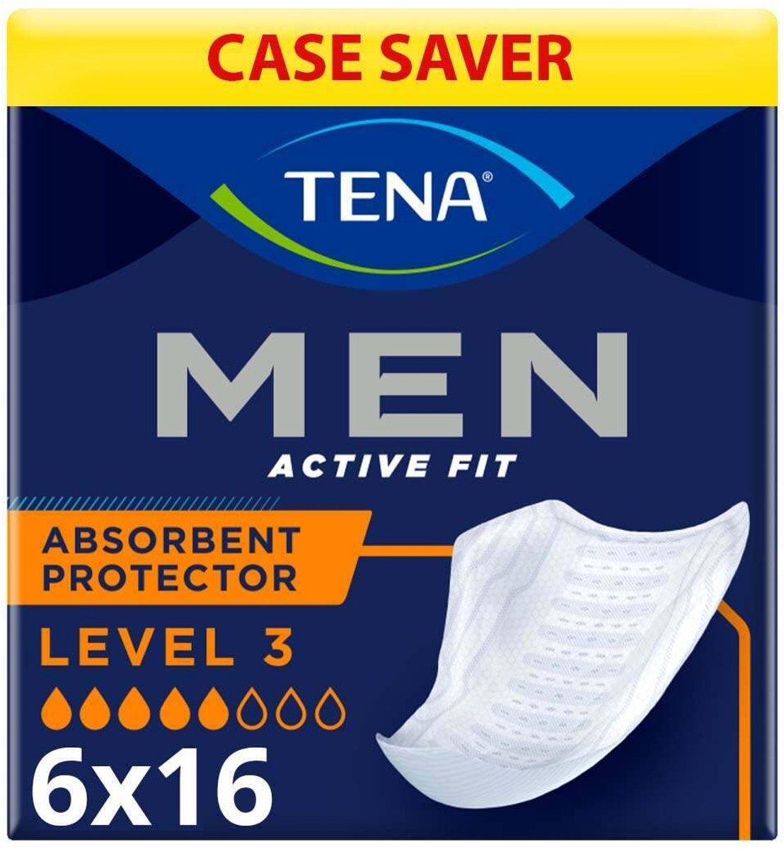 Dailygoods - Mannen Level 3 - Absorberende Beschermers voor Lichte tot Gemiddelde Blaaszwakte