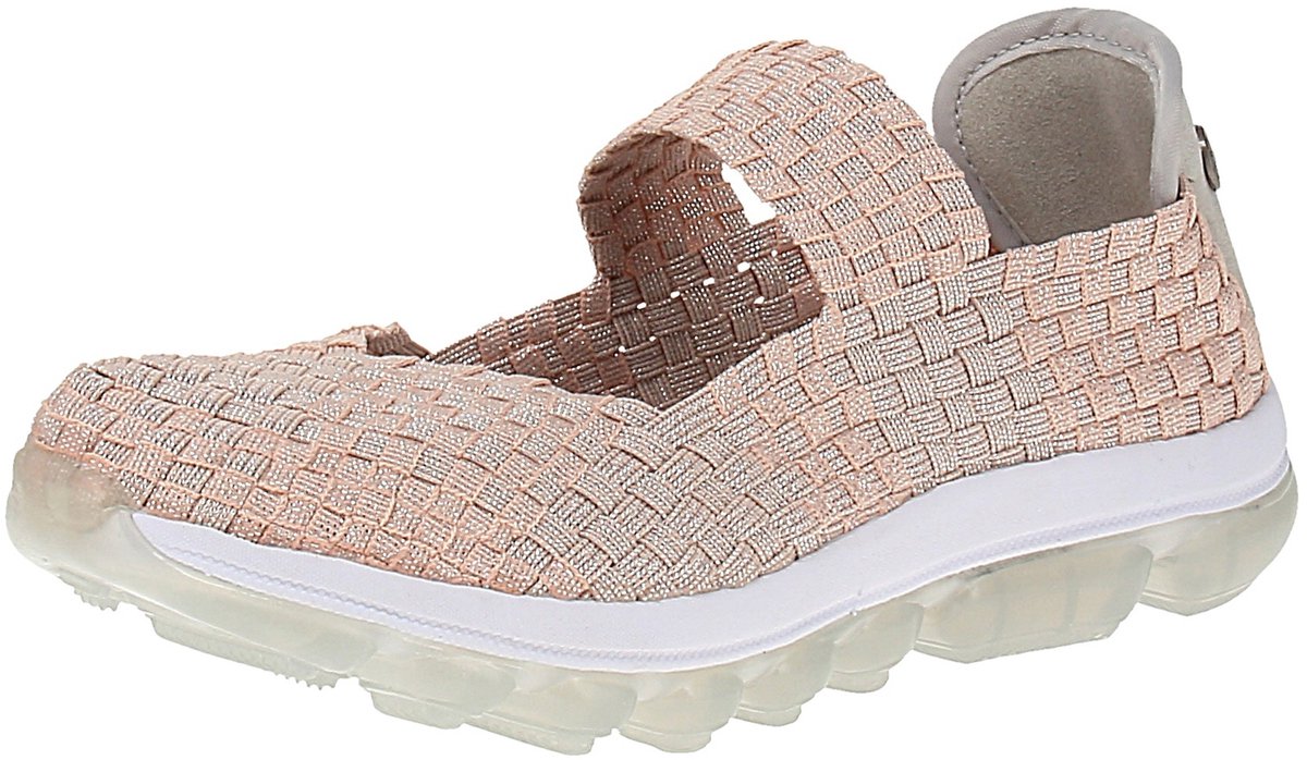 Bernie Mev Gummies Cuddly - Dames ballerina's - Blush-Shimmer